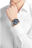 Hugo Boss Aeroliner Blue Dial Silver Steel Strap Watch for Men - 1513183