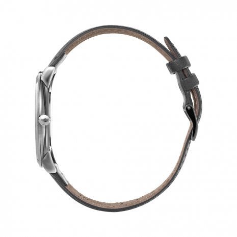 Hugo Boss Horizon Blue Dial Grey Leather Strap Watch for Men - 1513539