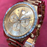 Michael Kors Brinkley Rose Gold Dial Rose Gold Steel Strap Watch for Women - MK6204