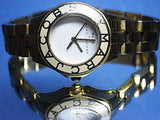 Marc Jacobs Amy White Dial Gold Steel Strap Watch for Women - MBM3051