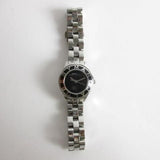 Marc Jacobs Blade Black Dial Silver Steel Strap Watch for Women - MBM3059