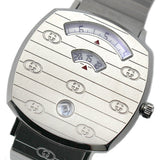 Gucci Grip Quartz Silver Dial Silver Steel Strap Watch For Women - YA157401