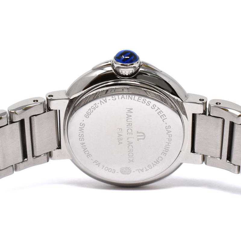 Maurice Lacroix Fiaba Diamonds Mother of Pearl Dial Silver Steel Strap Watch for Women - FA1004-SD502-170-1