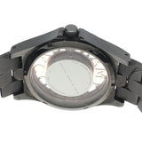 Marc Jacobs Henry Skeleton Black Dial Black Steel Strap Watch for Women - MBM3254