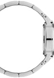 Daniel Wellington Iconic Link White Dial Silver Steel Strap Watch for Women - DW00100203