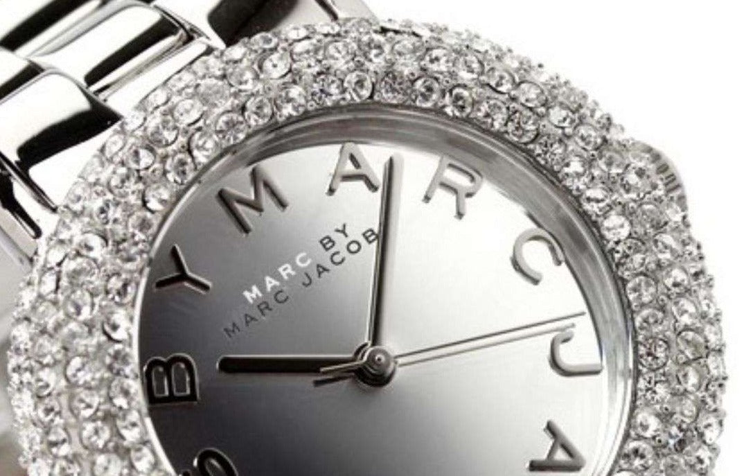 Marc Jacobs Marci Silver Dial Silver Steel Strap Watch for Women - MBM3190