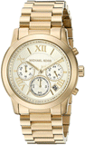 Michael Kors Cooper Gold Dial Gold Steel Strap Watch for Women - MK6274