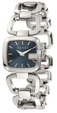 Gucci G Gucci Blue Dial Silver Steel Strap Watch For Women - YA125405