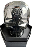 Philipp Plein Hexagon Phantom Black Dial Black Silicone Strap Watch For Men- PWPUA0624