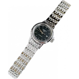 Tissot Carson Automatic Black Dial Silver Steel Strap Watch For Women - T085.207.11.051.00