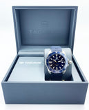 Tag Heuer Aquaracer 41mm Blue Dial Blue Rubber Strap Watch for Men - WAY111C.FT6155