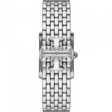 Tory Burch Eleanor White Dial Silver Steel Strap Watch for Women - TBW1069