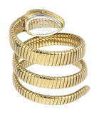 Just Cavalli Glam Evo 4 Green Dial Gold Steel Strap Watch for Women - JC1L209M0045