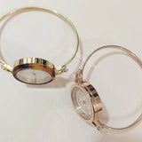 Tory Burch Riva Rose Gold Dial Rose Gold Steel Strap Watch for Women - TBW4037