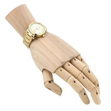 Tory Burch Collins White Dial Gold Steel Strap Watch for Women - TBW1300