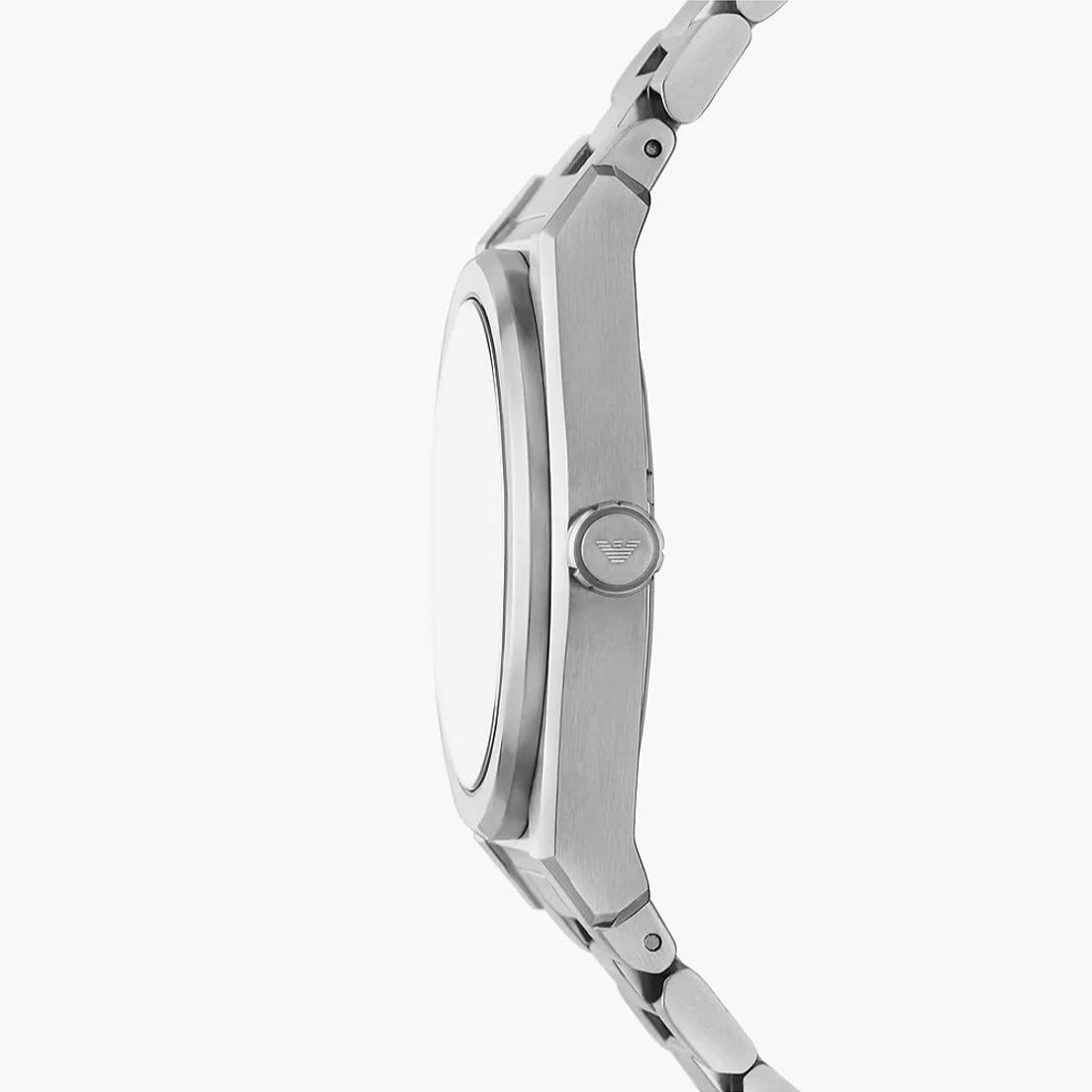 Emporio Armani Frederico Analog Green Dial Silver Steel Strap Watch for Men - AR11621