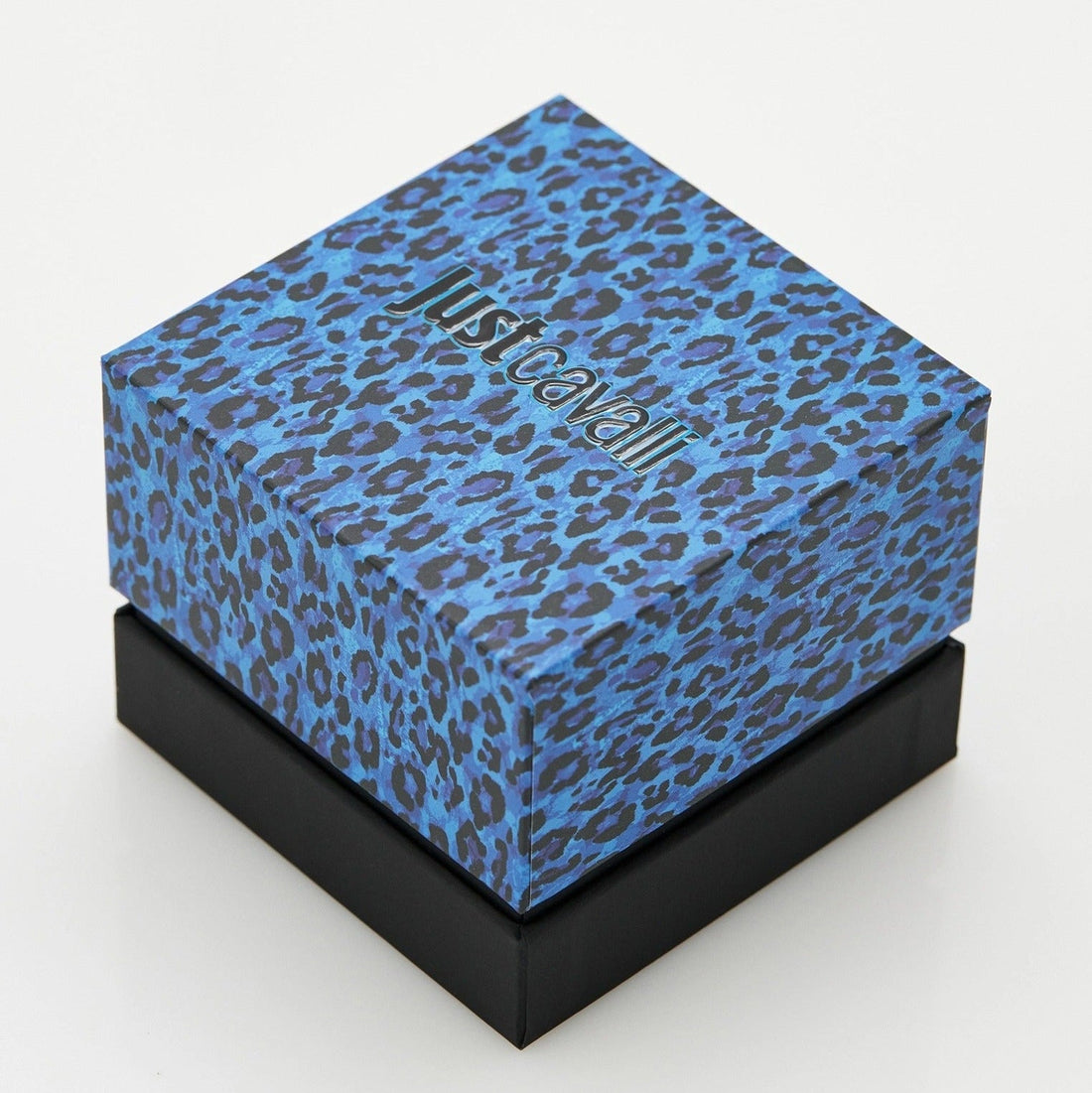 Just Cavalli Snake Black Dial Black Steel Strap Watch for Women - JC1L269M0075