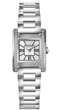 Emporio Armani Genni Analog Mother of Pearl Dial Silver Steel Strap Watch for Women - AR11662