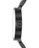 Tory Burch Reva Black Dial Black Steel Strap Watch for Women - TBW4039
