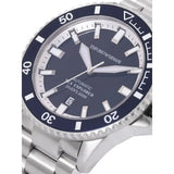 Emporio Armani Sea Explorer Blue Dial Silver Steel Strap Watch for Men - AR60087