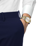 Tissot Classic Dream Silver Dial Two Tone Steel Strap Watch for Men - T129.410.22.031.00