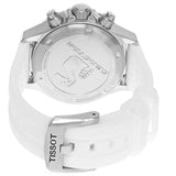 Tissot Seastar 1000 Chronograph Grey Dial White Rubber Strap Watch for Men - T120.217.17.011.00