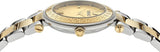 Versace Reve Analog Gold Dial Two Tone Steel Strap Watch for Women - VE8B00324