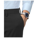 Tissot PR 100 Blue Dial Silver Steel Strap Watch for Men - T150.410.11.041.00