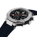 Tissot T Race Moto GP Limited Edition Chronograph Blue Dial Blue Rubber Strap Watch for Men - T141.417.17.047.00