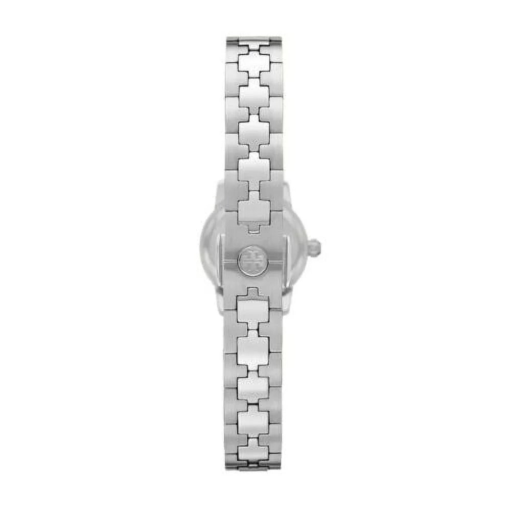 Tory Burch Reva Silver Dial Silver Steel Strap Watch for Women - TBW4044