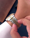 Tissot Ballade Powermatic 80 Cosc Silver Dial Two Tone Steel Strap Watch for Men - T156.408.22.033.00