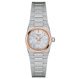 Tissot PRX Mother of Pearl Dial Silver Steel Strap Watch for Women - T137.010.21.111.00