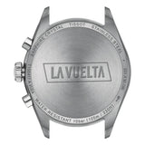 Tissot PR 100 Vuelta Chronograph Black Dial Silver Steel Strap Watch for Men - T150.417.11.051.01