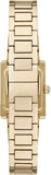 Emporio Armani Genni Crystals Gold Dial Gold Steel Strap Watch for Women  - AR11663