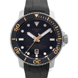 Tissot Seastar 2000 Professional Powermatic 80 Black Dial Black Rubber Strap Watch for Men - T120.607.17.441.01