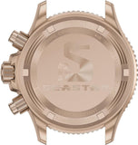 Tissot Seastar 1000 Chronograph Turqouise Dial Turqouise Rubber Strap Watch for Women - T120.217.37.041.00