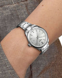 Tissot PR 100 Quartz Silver Dial Silver Steel Strap Watch for Women - T150.210.11.031.00