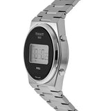 Tissot Digital Quartz Black Dial Silver Steel Strap Watch for Men - T137.463.11.050.00