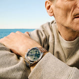 Tissot PR 100 Chronograph Green Dial Silver Steel Strap Watch for Men - T150.417.11.091.00