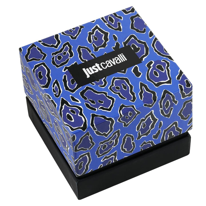 Just Cavalli Glam Evo 4 Mother of Pearl Dial Silver Steel Strap Watch for Women - JC1L229M0015