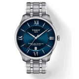 Tissot Chemin Des Tourelles Powermatic 80 Blue Dial Silver Steel Strap Watch for Men - T139.407.11.048.00