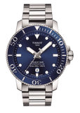 Tissot Seastar 1000 Powermatic 80 Blue Dial Silver Steel Strap Watch for Men - T120.407.11.041.03