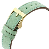 Gucci G Timeless Silver Dial Green Leather Strap Watch for Women - YA1265040