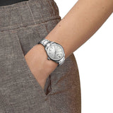Tissot PR 100 Quartz Silver Dial Silver Steel Strap Watch for Women - T150.210.11.031.00