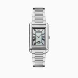Emporio Armani Gino Mother of Pearl Dial Silver Steel Strap Watch for Men - AR11664