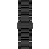 Tissot PRC 100 Solar Quartz Black Dial Black Steel Strap Watch for Men - T151.422.33.051.00