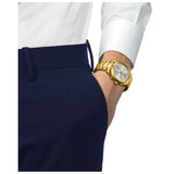 Tissot PR 100 Chronograph Silver Dial Two Tone Steel Strap Watch for Men - T150.417.22.031.00