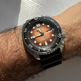 Seiko Prospex US Special Edition King Turtle Automatic Brown Dial Silver Steel Strap Watch for Men - SRPH55