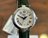 Tissot Bellissima Small Lady Mother of Pearl Dial Green Leather Strap Watch for Women - T126.010.16.113.02