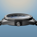 Tissot PRC 100 Solar Quartz Blue Dial Silver Steel Strap Watch for Men - T151.422.11.041.00